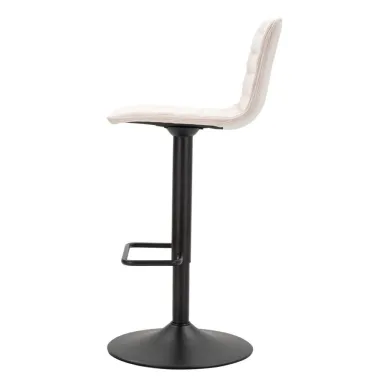 HOOKER BAR Wysoki Biały 43x49,5x85,5-107 cm (Siedzisko 61-82,5 cm)
 Zestaw 2 szt.